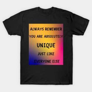 Always remember T-Shirt